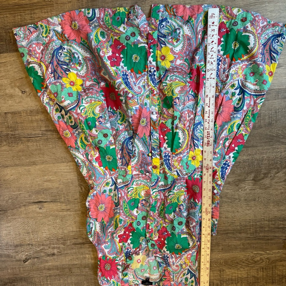Talbots Floral Paisley Sleeveless Dress women’s 12p - Picture 6 of 8